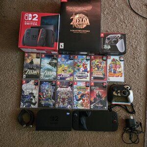 Nintendo Switch 2 Console W/11 Games and Accessories //